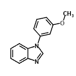 CAS#: 741731-37-3, 1-(3-Methoxyphenyl)-1H-benzimidazole