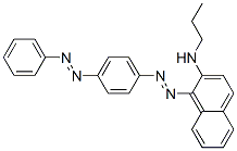 CAS#: 74186-15-5, 1-(4-Phenyldiazenylphenyl)Diazenyl-N-Propylnaphthalen-2-Amine