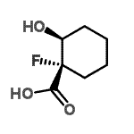 CAS 登录号：742037-03-2， (1S,2S)-1-氟-2-羟基环己烷羧酸