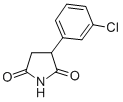 CAS 登录号：74208-83-6， 3-(3-氯苯基)吡咯烷-2,5-二酮