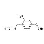 CAS 登录号：742097-60-5， 1-(异硫氰酸基甲基)-4-甲氧基-2-甲基苯