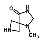 CAS#: 742694-76-4, 5-Methyl-2,5,7-triazaspiro[3.4]octan-8-one
