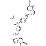 CAS#: 74276-38-3, 4,4-Bis(4-{[(6-diazo-5-oxo-5,6-dihydro-1-naphthalenyl)sulfonyl]oxy}phenyl)pentanoic acid