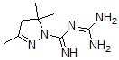CAS 登录号：74277-17-1， N-(二氨基亚甲基)-3,5,5-三甲基-4H-吡唑-1-甲脒