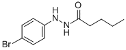 CAS 登录号：74305-99-0， N'-(4-溴苯基)戊烷酰肼