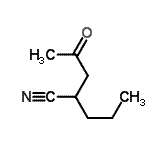 CAS 登录号：74322-92-2， 4-氧代-2-丙基戊腈