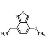 CAS#: 743379-78-4, 1-(7-Methoxy-2,1,3-benzothiadiazol-4-yl)methanamine
