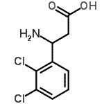 CAS 登录号：743416-09-3， 3-氨基-3-(2,3-二氯苯基)丙酸