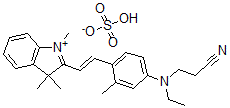 CAS#: 74398-70-2, 3-[Ethyl-[3-Methyl-4-[(E)-2-(1,3,3-Trimethylindol-1-Ium-2-Yl)Ethenyl]Phenyl]Amino]Propanenitrile Sulfate