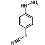 CAS#: 74411-22-6, 4-Hydrazinophenyl thiocyanate