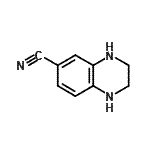 CAS#: 744971-10-6, 1,2,3,4-Tetrahydro-6-quinoxalinecarbonitrile