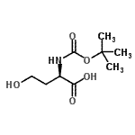 CAS 登录号：745011-75-0， N-{[(2-甲基-2-丙基)氧基]羰基}-D-高丝氨酸