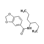 CAS 登录号：745047-51-2， N-(4-庚烷基)-1,3-苯并二氧戊环-5-甲酰胺