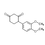 CAS 登录号：74528-53-3， 4-(3,4-二甲氧基苯基)-1,3-环己烷二酮
