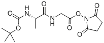 CAS#: 74535-75-4, 1-[[N-[(1,1-Dimethylethoxy)Carbonyl]-L-Alanylglycyl]Oxy]-2,5-Pyrrolidinedione