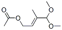 CAS 登录号：74549-14-7， [(E)-4,4-二甲氧基-3-甲基丁-2-烯基]乙酸酯