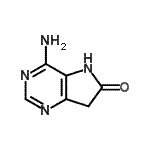 CAS 登录号：745716-99-8， 4-氨基-5,7-二氢-6H-吡咯并[3,2-d]嘧啶-6-酮