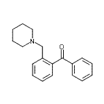 CAS#: 745718-74-5, Phenyl[2-(1-piperidinylmethyl)phenyl]methanone