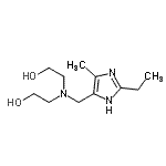 CAS#: 745744-48-3, 2,2'-{[(2-Ethyl-4-methyl-1H-imidazol-5-yl)methyl]imino}diethanol