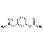 CAS#: 745749-28-4, 3-[(Dimethylamino)methyl]phenyl acetate
