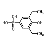 CAS 登录号：745779-94-6， (3,5-二乙基-4-羟基苯基)膦酸