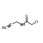 CAS#: 7458-03-9, 2-Chloro-N-(2-propyn-1-yl)acetamide