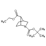 CAS 登录号：745836-22-0， 7-乙基2-(2-甲基-2-丙基)2-氮杂双环[2.2.1]庚烷-2,7-二羧酸酯