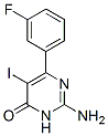 CAS 登录号：74602-60-1， 2-氨基-6-(3-氟苯基)-5-碘-1H-嘧啶-4-酮