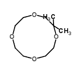 CAS 登录号：74649-96-0， 2,2-二甲基-1,4,7,10-四氧杂环十二烷