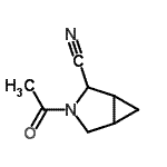 CAS#: 74650-13-8, 3-Acetyl-3-azabicyclo[3.1.0]hexane-2-carbonitrile