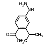 CAS 登录号：746585-04-6， 4-肼基-2-异丙基苯甲酸