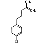 CAS 登录号：74672-11-0， 1-氯-4-(4-甲基-4-戊烯-1-基)苯