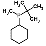 CAS#: 74685-81-7, Cyclohexyl(methyl)(2-methyl-2-propanyl)phosphine
