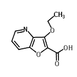 CAS 登录号：747373-18-8， 3-乙氧基呋喃并[3,2-b]吡啶-2-羧酸
