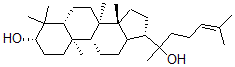 CAS 登录号：74749-74-9， (3S,5R,8R,9R,10R,14R,17S)-17-(2-羟基-6-甲基庚-5-烯-2-基)-4,4,8,10,14-五甲基-2,3,5,6,7,9,11,12,13,15,16,17-十二氢-1H-环戊并[a]菲-3-醇