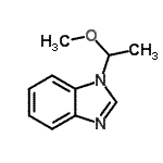 CAS 登录号：74758-79-5， 1-(1-甲氧基乙基)-1H-苯并咪唑