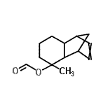 CAS#: 74787-46-5, 3-Methyltricyclo[6.2.1.0<sup>2,7</sup>]undec-9-en-3-yl formate
