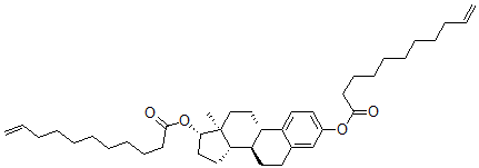 CAS#: 74798-17-7, [(8R,9S,13S,14S,17S)-13-Methyl-17-Undec-10-Enoyloxy-6,7,8,9,11,12,14,15,16,17-Decahydrocyclopenta[a]Phenanthren-3-Yl] Undec-10-Enoate