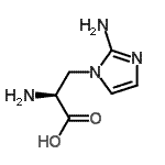 CAS 登录号：748108-28-3， 3-(2-氨基-1H-咪唑-1-基)-L-丙氨酸