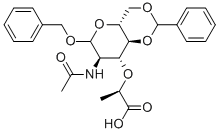 CAS 登录号：74842-55-0， 苄基 N-乙酰基-4,6-O-亚苄基胞壁酸