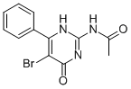 CAS#: 74856-68-1, N-(5-Bromo-1,4-Dihydro-4-Oxo-6-Phenyl-2-Pyrimidinyl)-Acetamide
