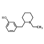 CAS#: 748730-41-8, 3-[(1-Ethyl-2-piperidinyl)methyl]phenol