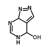 CAS#: 748764-60-5, 5,7a-Dihydro-4H-pyrazolo[3,4-d]pyrimidin-4-ol