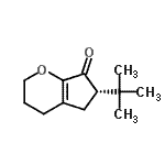 CAS 登录号：748771-08-6， (6S)-6-(2-甲基-2-丙基)-3,4,5,6-四氢环戊烯并[b]吡喃-7(2H)-酮