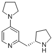 CAS#: 748788-98-9, 4-(1-Pyrrolidinyl)-2-[(2S)-2-Pyrrolidinylmethyl]Pyridine