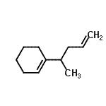 CAS 登录号：748800-33-1， 1-(4-戊烯-2-基)环己烯