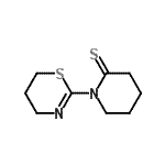CAS#: 74881-83-7, 1-(5,6-Dihydro-4H-1,3-thiazin-2-yl)-2-piperidinethione