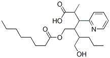 CAS#: 749-99-5, 5-(Hydroxymethyl)-2-Methyl-4-[[(1-Oxooctyl)Oxy]Methyl]-3-Pyridyloctanoic Acid