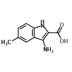 CAS#: 749153-50-2, 3-Amino-5-methyl-1H-indole-2-carboxylic acid
