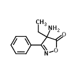 CAS 登录号：749177-54-6， 4-氨基-4-乙基-3-苯基-1,2-恶唑-5(4H)-酮